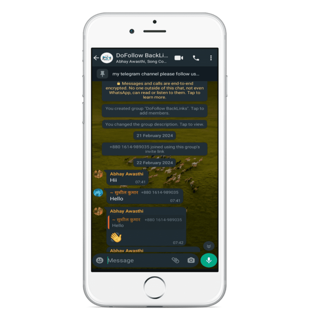Backlinks Backlinks Whatsapp Group
