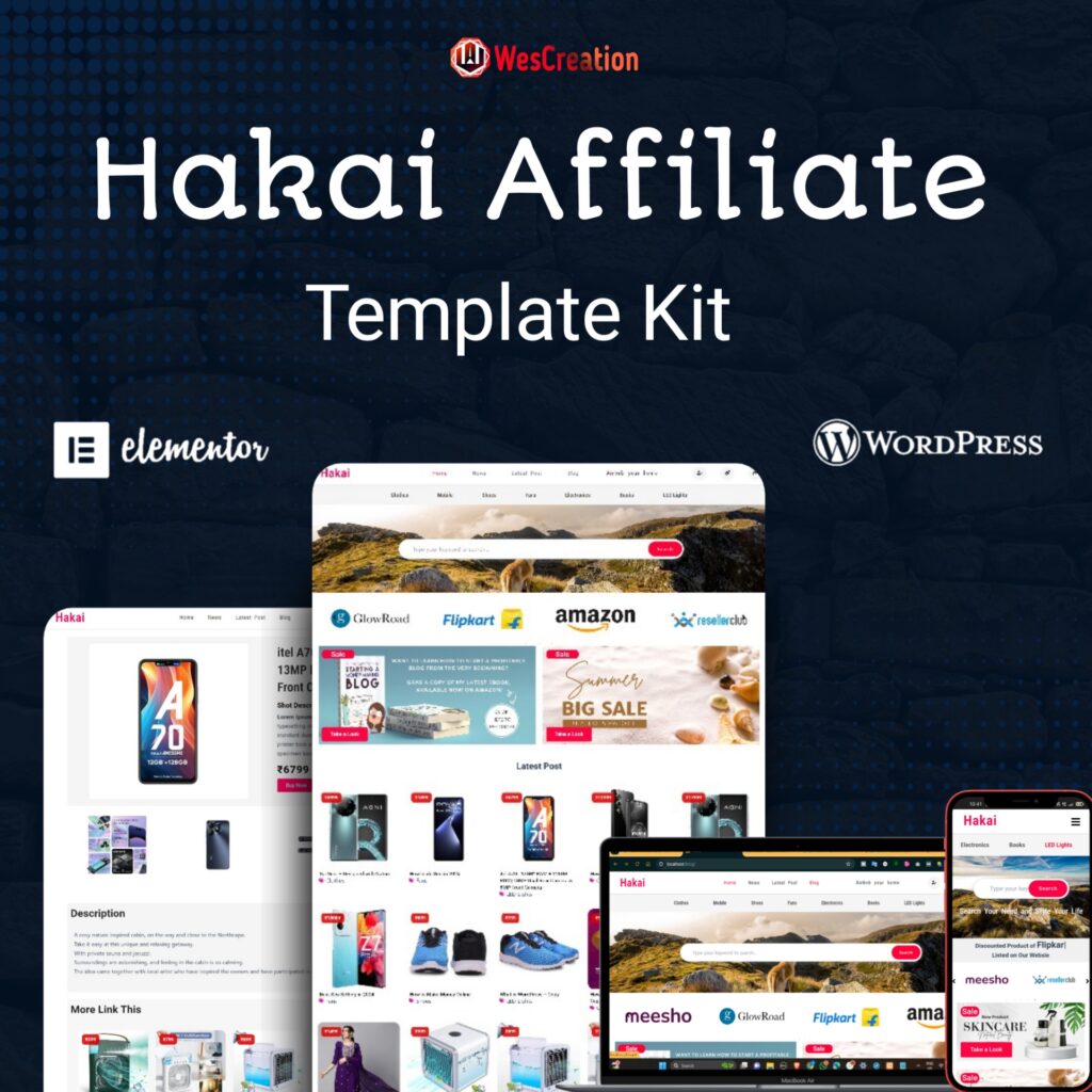 Hakai Affiliate Template Kit