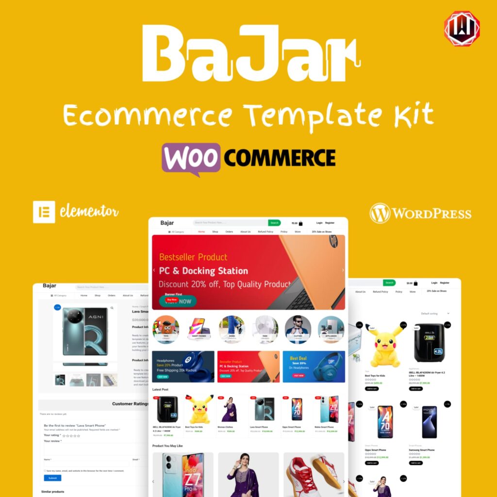 Bajar Template Kit