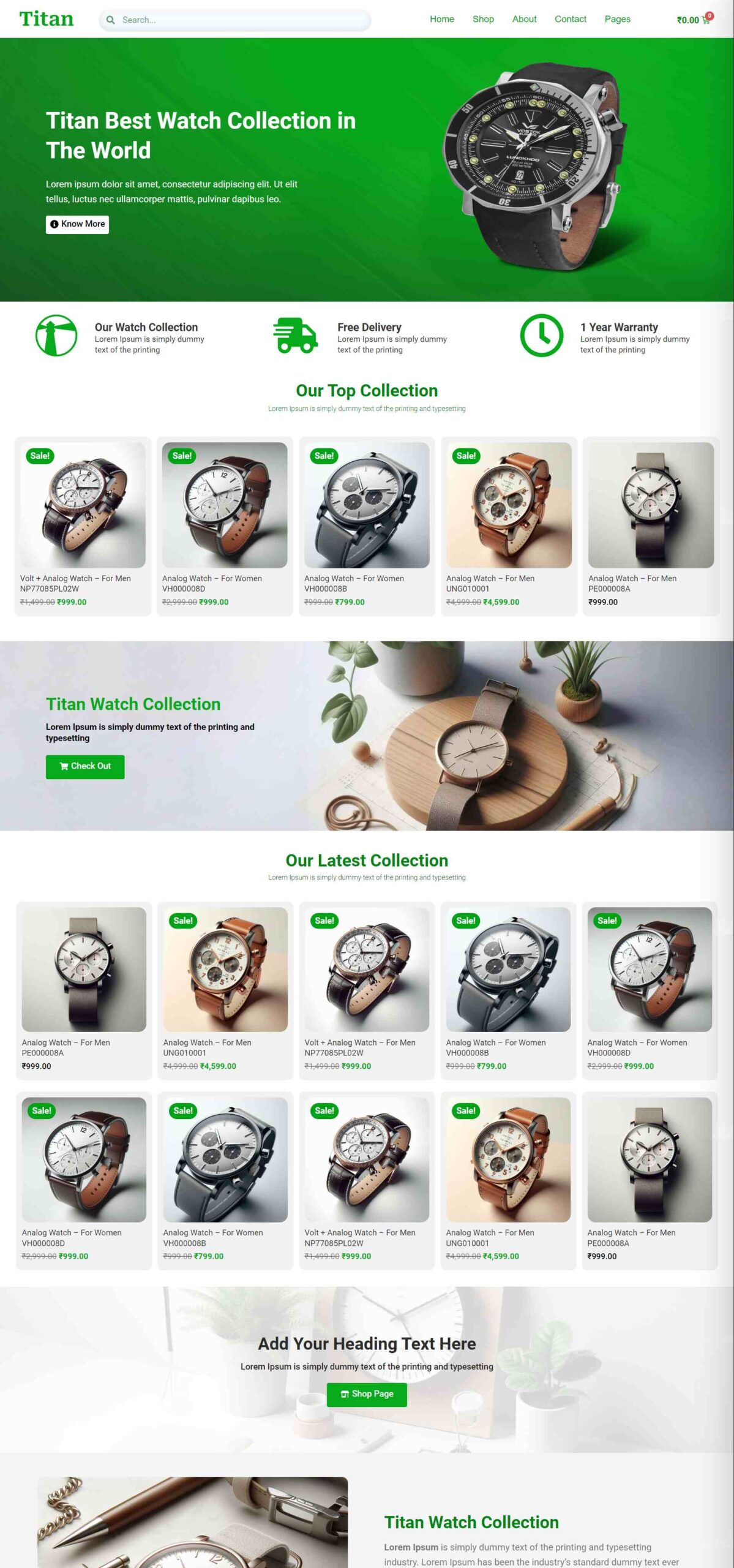 Titan: The Best Ecommerce Template Kit for WordPress