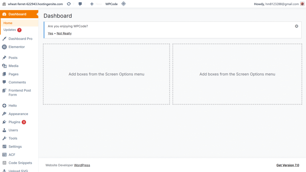 Sealthboard - Simple WordPress Dashboard Modifier