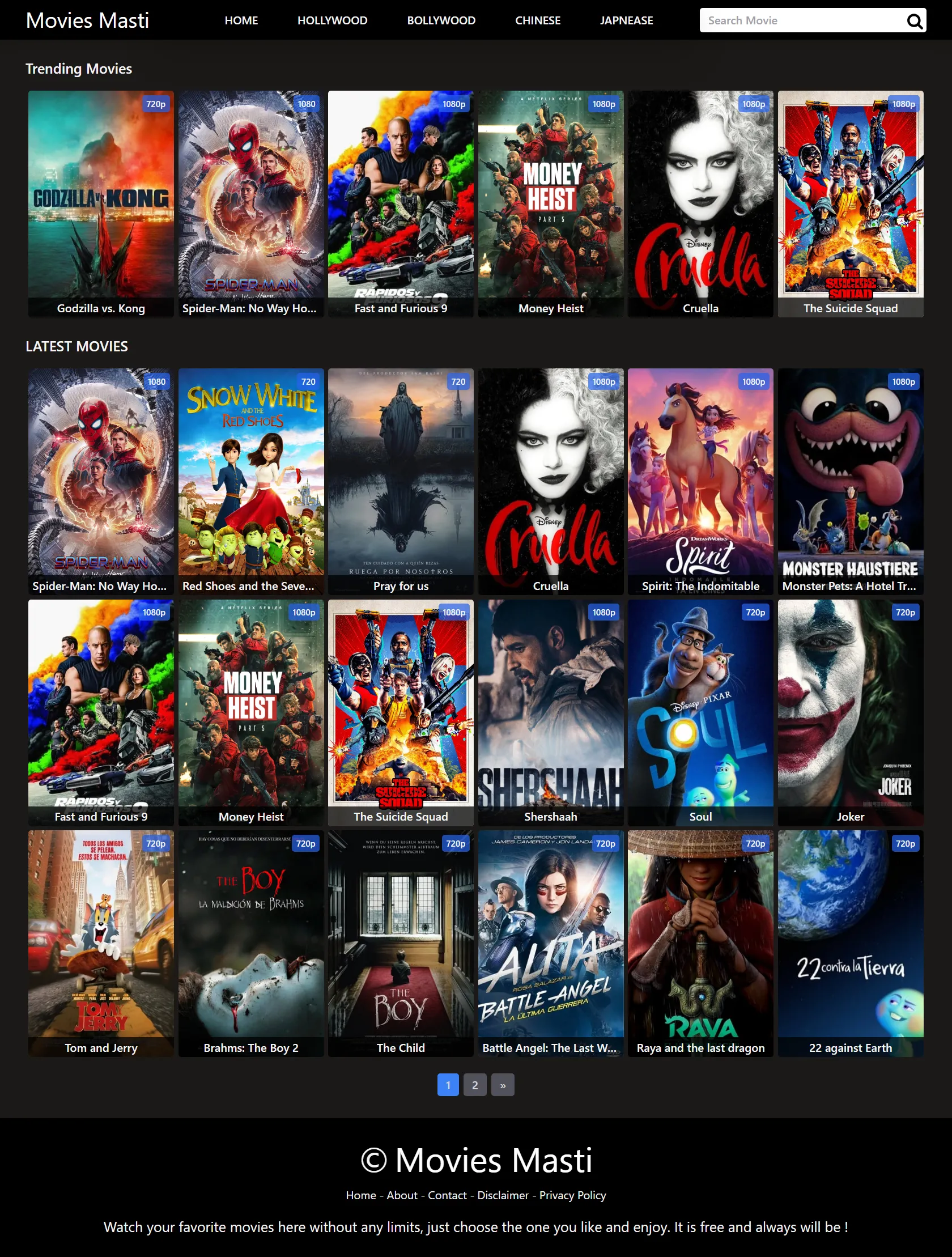 Movies Masti Premium Version Blogger Template v2.0