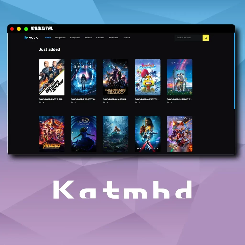 Katmhd Blogger Premium Movie Theme