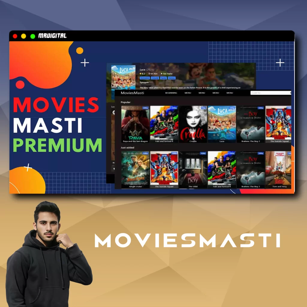 Movies Masti Premium Version Blogger Template v2.0
