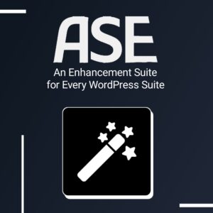 Admin and Site Enhancements (ASE) Pro