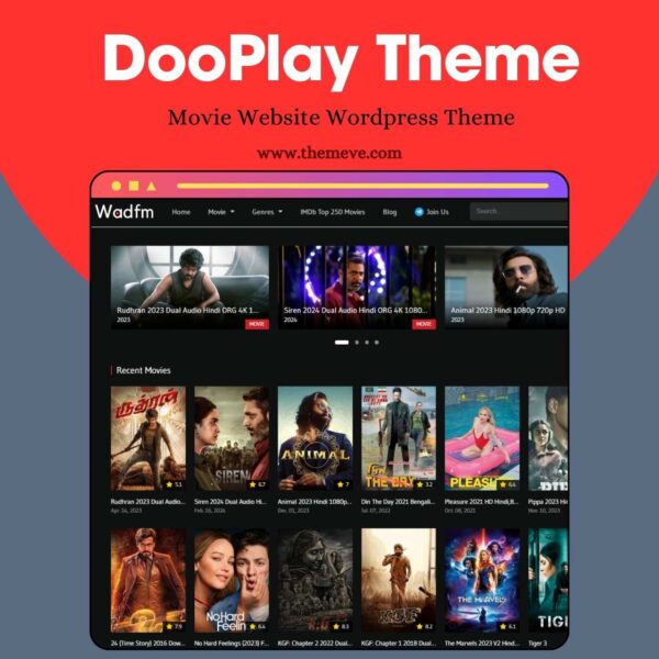 DooPlay – WordPress Gpl Theme for Movies and TVShows