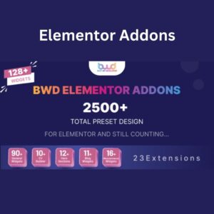 BWD Elementor addons bundle