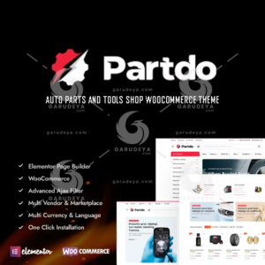 Partdo - Auto Parts and Tools Shop WooCommerce Theme