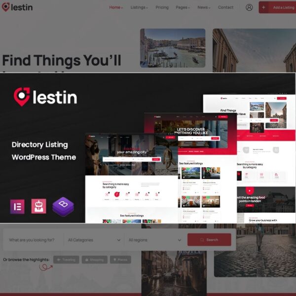 Lestin - Directory Listing WordPress Theme