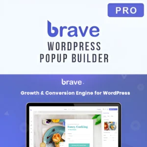 Brave Pro - Drag n Drop WordPress Popup, Optin, Lead Gen & Survey Builder
