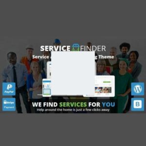 Service Finder – Provider and Business Listing WordPress Theme