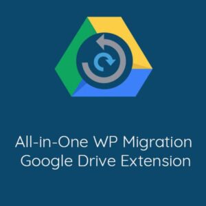 All-in-One WP Migration google drive