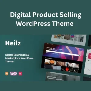 Heilz - Digital Downloads & Marketplace WordPress Theme