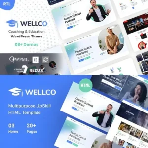 Coaching & Online Courses WordPress Theme