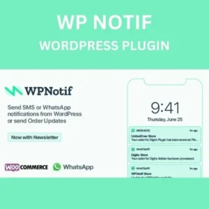 WPNotif: WordPress SMS & WhatsApp Message Notifications