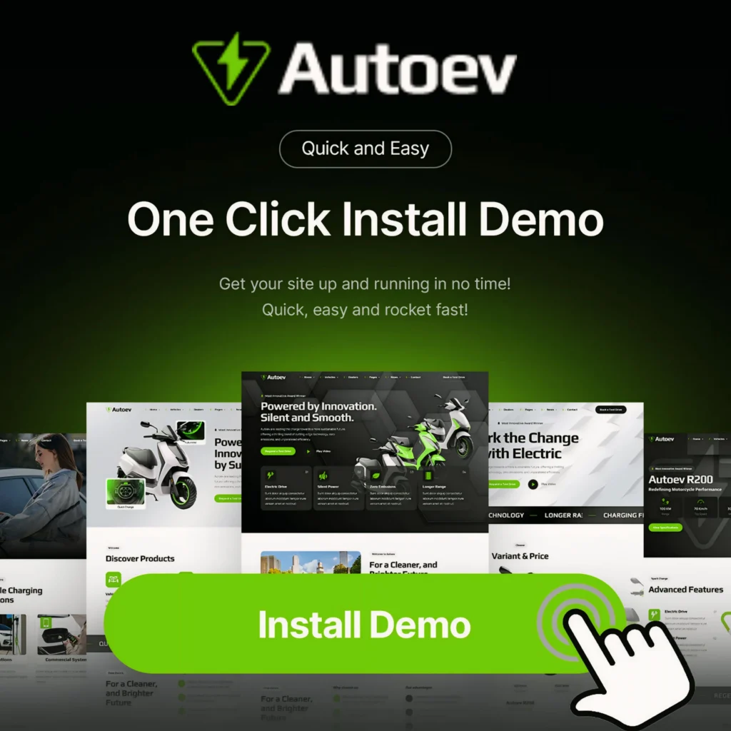Autoev - Electric Vehicle Charging WordPress Theme