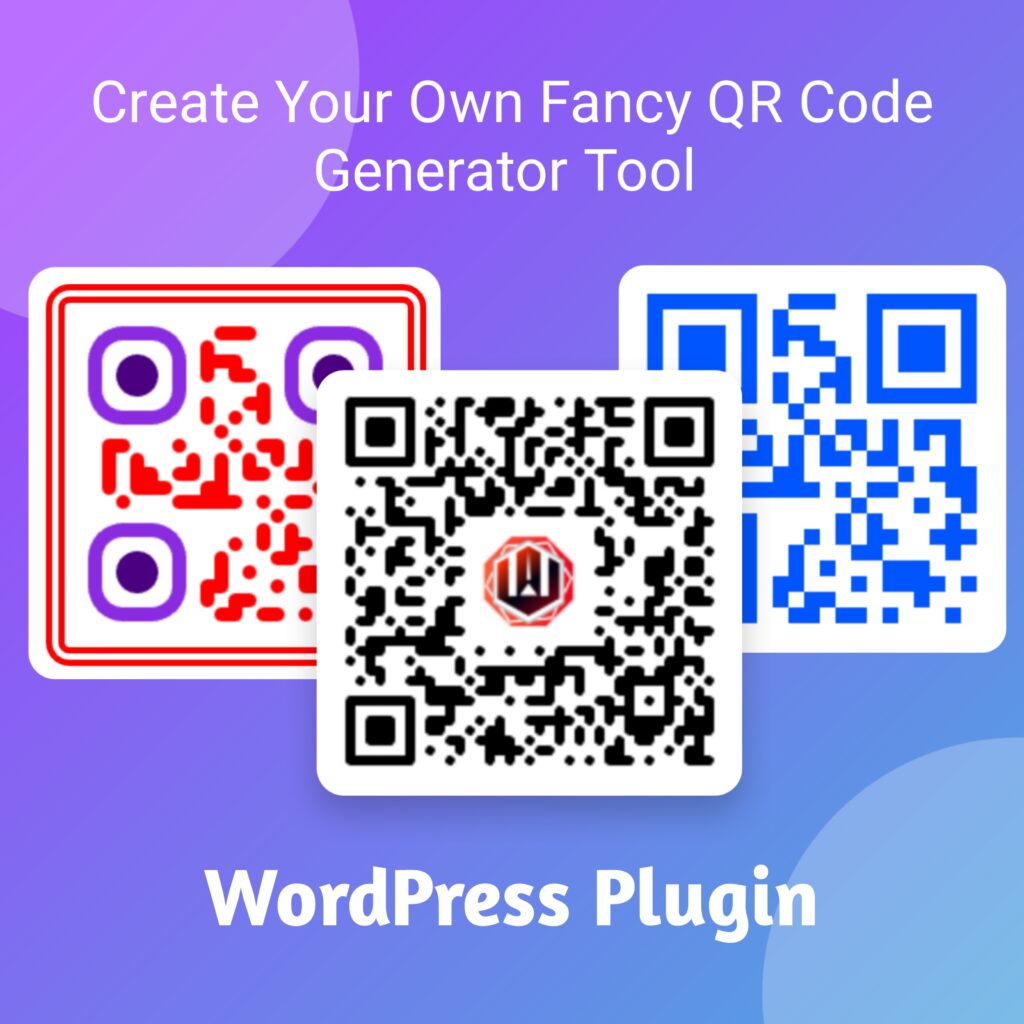 Fancy QR Code Generator WordPress Plugin