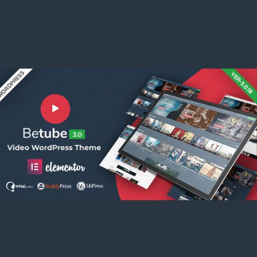 Betube v3.0.7 - Video WordPress Theme